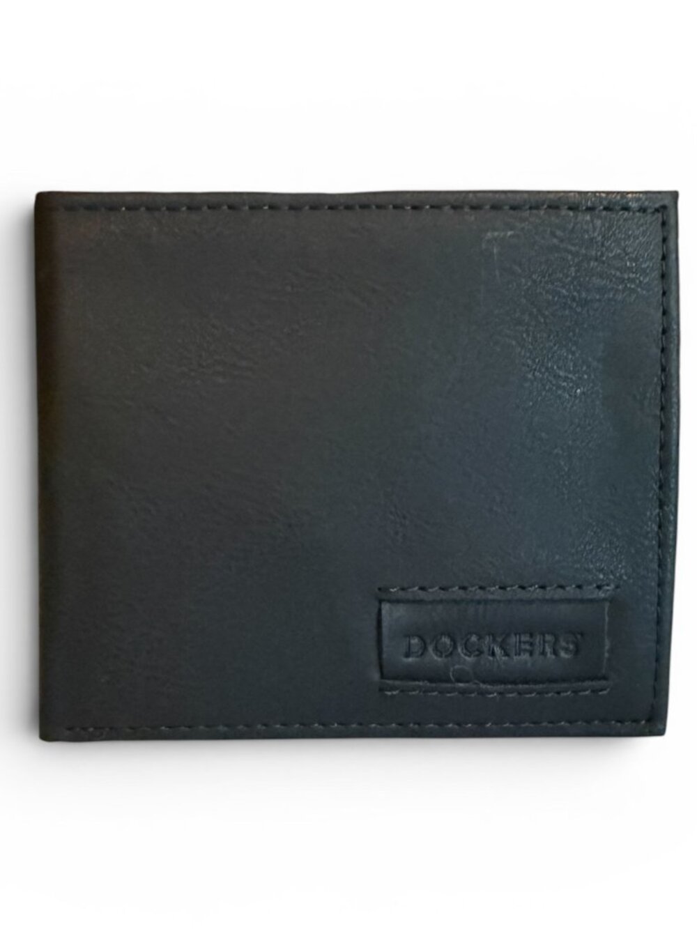 NWT Dockers Black Leather Bifold Wallet RFID Blocking Men's Wallet
